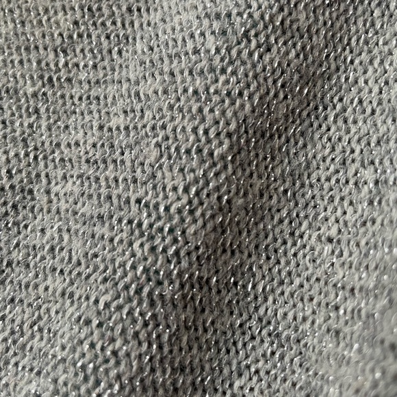 Gap silver sparkly cardigan sweater - Picture 3 of 4